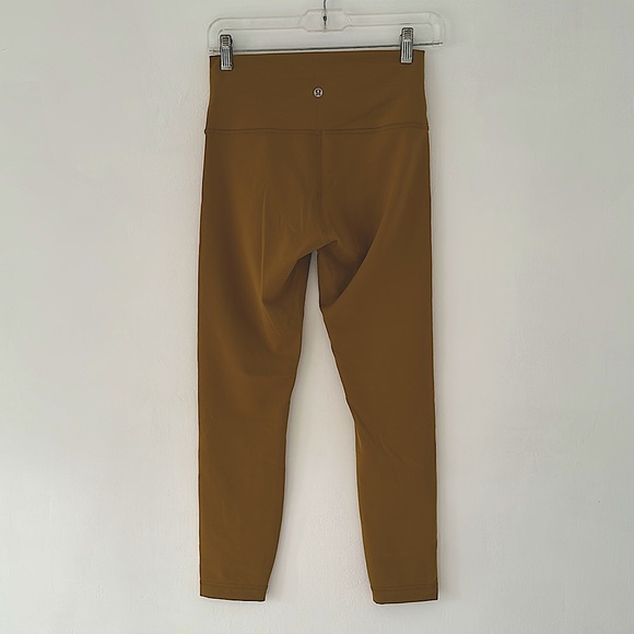 Lululemon Wunder Train High-Rise Tight 25" Gold Spice 8 - Picture 12 of 12